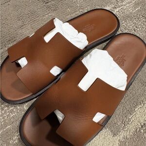 Hermes Brown Sandals